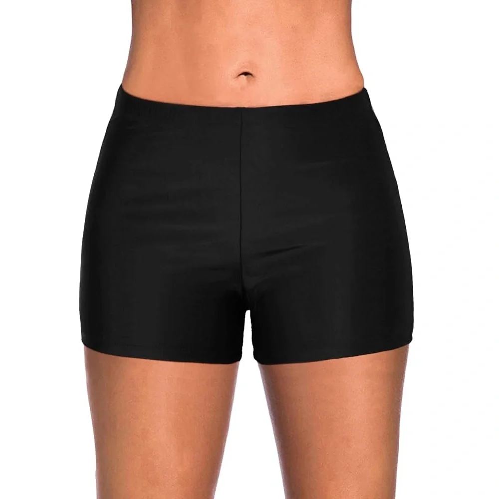 🍓$5 Pick!🍓 Yonique Black Women's Swim Shorts